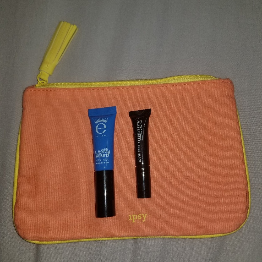 MAC & EYEKO Travel size Mascaras + Bag